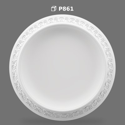 Polyurethane Decorative Ceiling Dome and Medallion Model