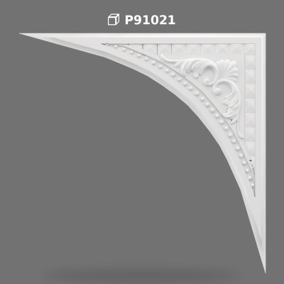 Polyurethane Decorative Corner Ornament for Wall Framing