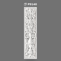 Ornate Polyurethane Carved Wall Panel Decorative Relief