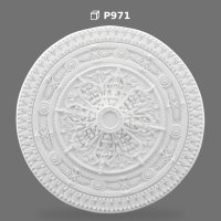 Polyurethane Decorative Ceiling Medallion with Classic Relief