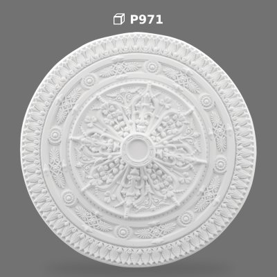 Polyurethane Decorative Ceiling Medallion with Classic Relief