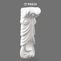 Polyurethane Acanthus Leaf Wall Corbel Bracket