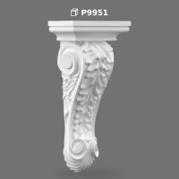 Poliüretan Decorative Corbel Bracket P9951