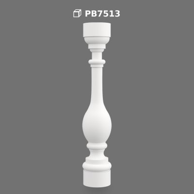 Classic Polyurethane Baluster and Handrail Support