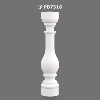 Polyurethane Baluster for Classical Balustrade Systems