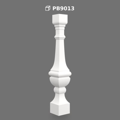 Poliüretan Baluster Spindle for Classical Railing Systems