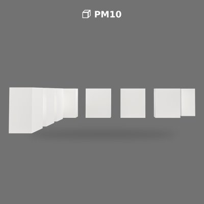 Polyurethane Modular Frame and Window Sill Profile Blocks