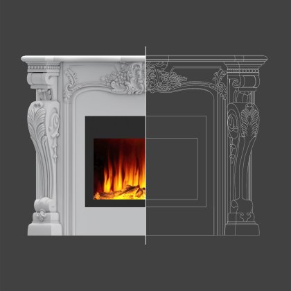 Decorative Electric Fireplace