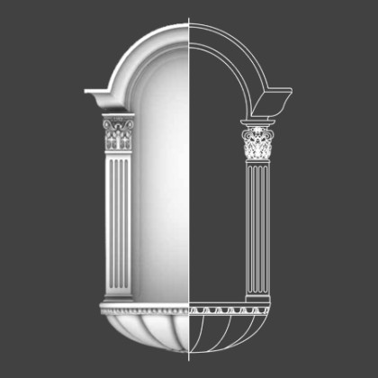 Niche Polyurethane Niche Models manufacturer. We produce Polyurethane Niche features, Polyurethane Niche manufacturing and usage areas, Decorative Niche manufacturing and present it to you with the most affordable prices.