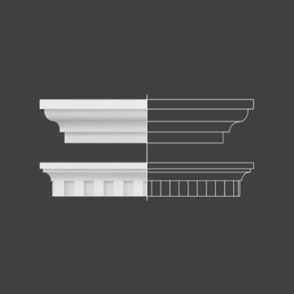 Facade Profile Polyurethane Moldings Models manufacturer. We produce Polyurethane Moldings features, Polyurethane Moldings manufacturing and usage areas, Decorative Moldings manufacturing and present it to you with the most affordable prices.