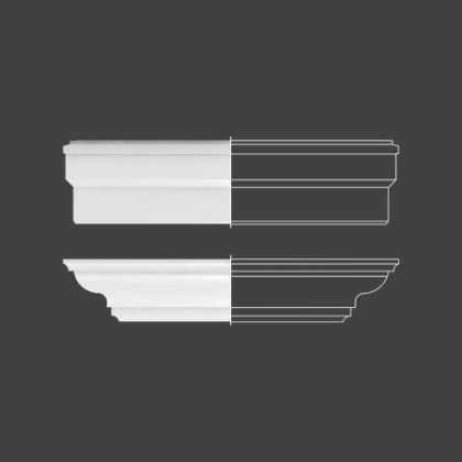 Plain Cornice Polyurethane Flat Cornice Models manufacturer. We produce Polyurethane Flat Cornice features, Polyurethane Flat Cornice manufacturing and usage areas, Decorative Flat Cornice manufacturing and present it to you with the most affordable prices.