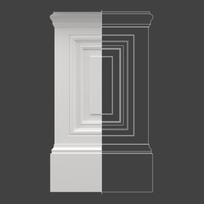 Pilaster Column Base Polyurethane Pilaster Column Base Plinth Models manufacturer. We produce Polyurethane Pilaster Column Base Plinth features, Polyurethane Pilaster Column Base Plinth manufacturing and usage areas, Decorative Pilaster Column Base Plinth manufacturing and present it to you with the most affordable prices.