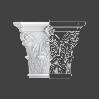 Column Capital Polyurethane Säulenkapitell Models manufacturer. We produce Polyurethane Säulenkapitell features, Polyurethane Säulenkapitell manufacturing and usage areas, Decorative Säulenkapitell manufacturing and present it to you with the most affordable prices.