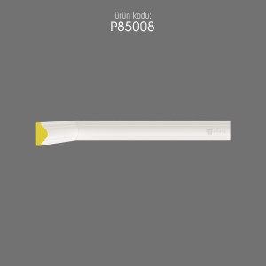 P85008 Straight Moulding 4 cm Polyurethane Wooden Alternative Wall Trim