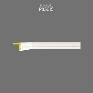 P85015 Polyurethane Flat Moulding Elegant Wall Decoration