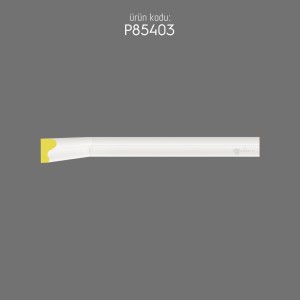 P85403 Polyurethane Flat Moulding - Minimal Wall Trim Design