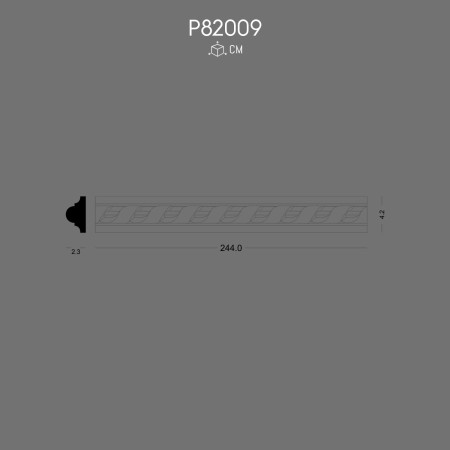 P82009 Decorative Moulding Classic Polyurethane Wall Décor