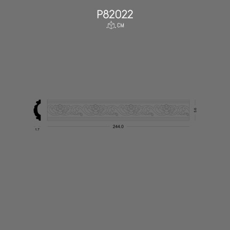 P82022 Decorative Moulding for Elegant Classic Wall Design