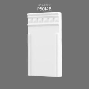 Klassische Fensterdekoration mit Polyurethan-Säulen und Gesimskombinationen