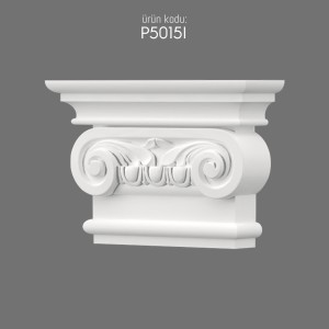 P5015I Polyurethane Pilaster Column Ionic Capital Affordable Models