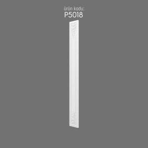 P5018 Decorative Pilaster Column Polyurethane Design