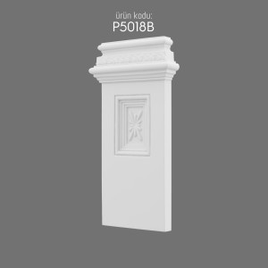 P5018B Pilaster Column Base Decorative Capital Design