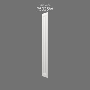 P5025W Pilaster Panel Column Polyurethane Classical Design