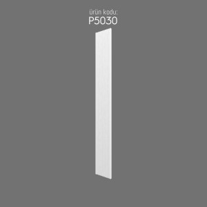 P5030 Polyurethane Fluted Pilaster Column Ottoman Decorative Design