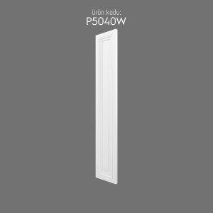 P5040W Pilaster Panel Column Polyurethane Decorative Design