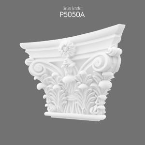 Kolumny z poliuretanu z kapitelem korynckim do klasycznych aranżacji