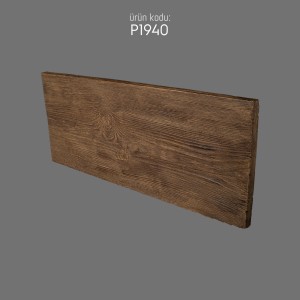 P1940 Wood Panel Textured Polyurethane Ceiling Beam Design