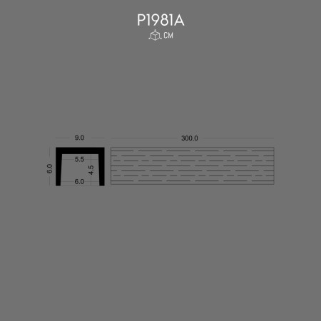 P1981A Polyurethane Wooden Beam Decorative Ceiling Design