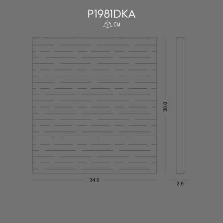P1981DKA Wooden Beam Cap Decorative Polyurethane Model