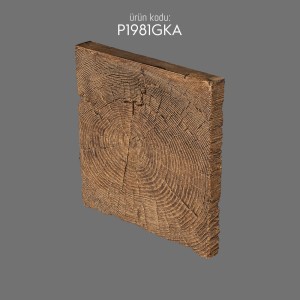 P1981GKA Decorative Wood Beam Cover with Textured Design