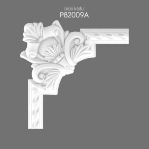 P82009A Decorative Moulding Corner Polyurethane Wall Trim