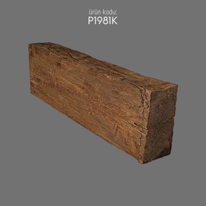 P1981K Polyurethane Wooden Beam Decorative Design
