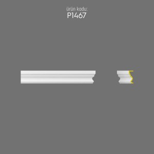 P1467 Polyurethane Architrave (Sill) Models P1467 Polyurethane Decorative Molding Model