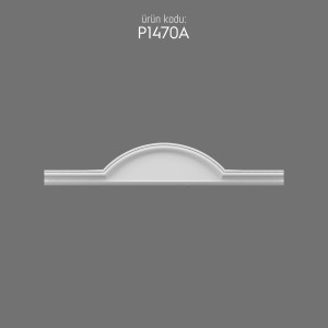 P1470A Polyurethane Crown Mouldings Classic Wall Decor Design