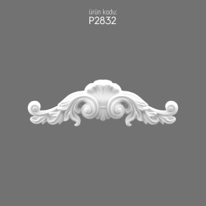 P2832 Polyurethane Crown Decorative Wooden Crown Design