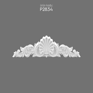 Polyurethane Crown P2834 Elegant Embossed Design for Lasting Interiors