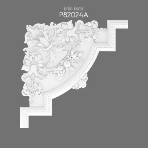 P82024A Decorative Moulding Corner Polyurethane Design
