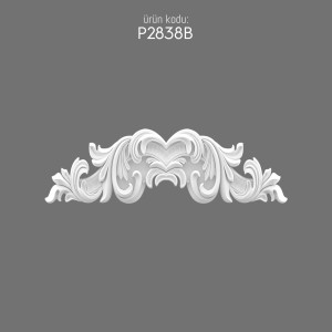 Polyurethane Crown P2838B elegant decorative detail