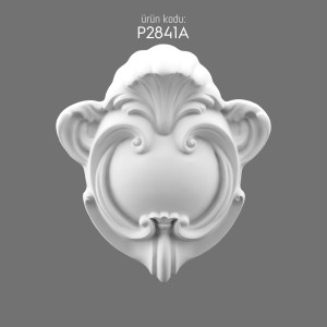 P2841A Crown with Floral Motifs and Geometric Ornament Details