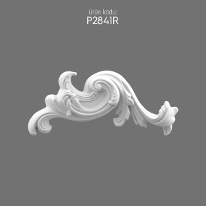 P2841R Decorative Polyurethane Crown Design