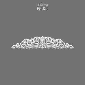 P8051 Polyurethane Crown Decorative Design for Interior Elegance