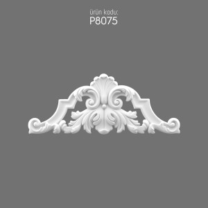 P8075 Polyurethane Crown Decorative Ornament