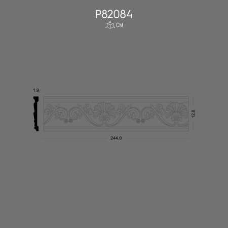 P82084 Decorative Border Elegant Wall Design