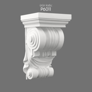 P6011 Polyurethane Bracket Decorative Interior Design