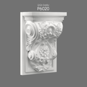 Polyurethane P6020 Bracket Decorative Wall Design
