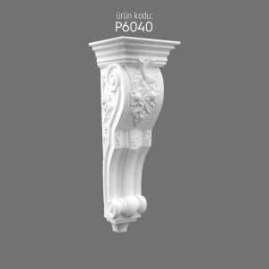 P6040 Bracket Decorative Foam Alternative with Classic Details